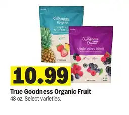 Meijer True Goodness Organic Fruit offer