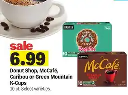 Meijer Donut Shop, McCafé, Caribou or Green Mountain K-Cups offer