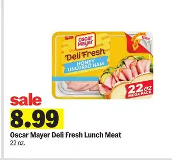 Meijer Oscar Mayer Deli Fresh Lunch Meat offer