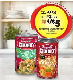 Meijer Campbell's Chunky Soups offer