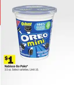 Meijer Nabisco Go Paks offer