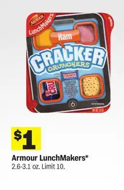 Meijer Armour LunchMakers offer