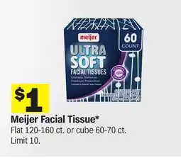 Meijer Meijer Facial Tissue offer