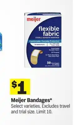 Meijer Meijer Bandages offer