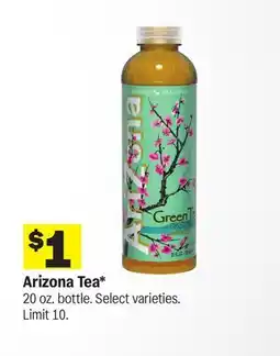 Meijer Arizona Tea offer
