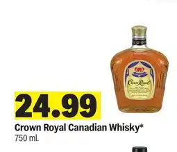 Meijer Crown Royal Canadian Whisky offer