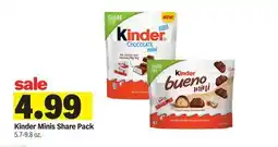 Meijer Kinder Minis Share Pack offer
