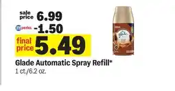 Meijer Glade Automatic Spray Refill offer