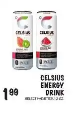 Foodarama Celsius energy drink offer