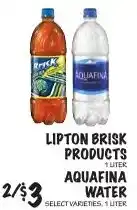 Foodarama Lipton brisk products offer