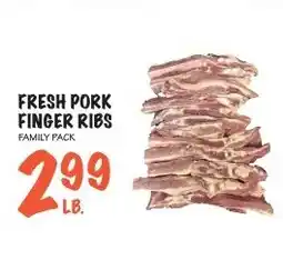 Foodarama Fresh pork finger ribs offer