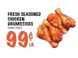 Foodarama Fresh seasoned chicken drumsticks offer