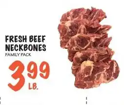 Foodarama Fresh beef neckbones offer