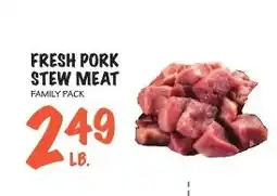 Foodarama Fresh pork stew meat offer