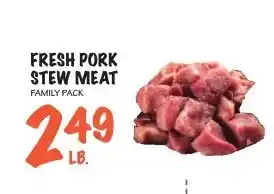 Foodarama Fresh pork stew meat offer