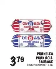 Foodarama Purnell's pork roll sausage offer