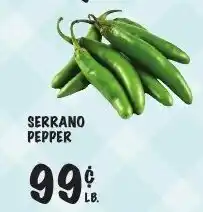 Foodarama Serrano pepper offer
