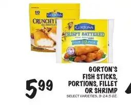 Foodarama Fish sticks, portions, fillet or shrimp offer