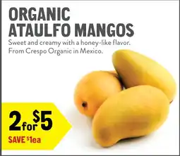New Seasons Market Ataulfo mangos offer