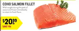 New Seasons Market Coho salmon fillet offer