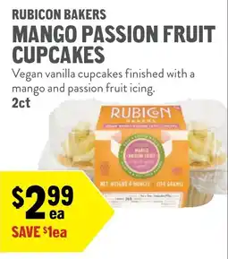 New Seasons Market Rubicon bakers mango passion fruit cupcakes offer