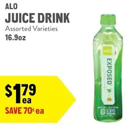New Seasons Market Alo juice drink offer