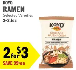 New Seasons Market Koyo ramen offer