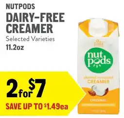 New Seasons Market Nutpods dairy free creamer offer