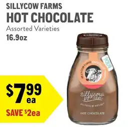 New Seasons Market Sillycow farms hot chocolate offer