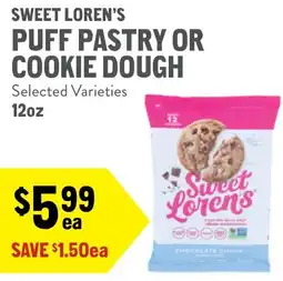 New Seasons Market Sweet loren's puff pastry or cookie dough offer