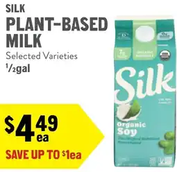 New Seasons Market Silk plant based milk offer