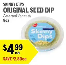 New Seasons Market Skinny dips original seed dip offer