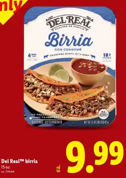 Lidl Del Real birria offer
