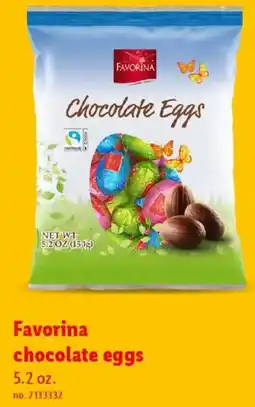 Lidl Favorina chocolate eggs offer