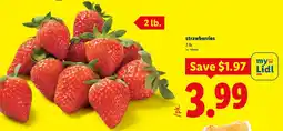 Lidl strawberries offer