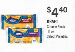 Commissary KRAFT Cheese Block offer