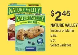 Commissary NATURE VALLEY Biscuits or Muffin Bars offer