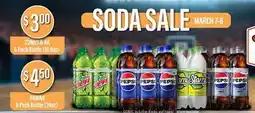 Commissary SODA SALE offer