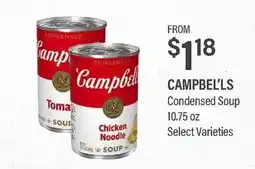Commissary CAMPBEL'LS Condensed Soup offer