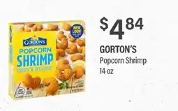 Commissary GORTON'S Popcorn Shrimp offer