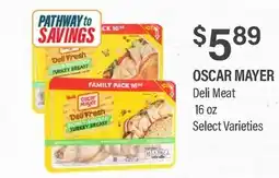 Commissary OSCAR MAYER Deli Meat offer