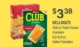 Commissary KELLOGG'S Club or Town House Crackers offer