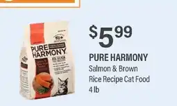 Commissary PURE HARMONY Salmon & Brown Rice Recipe Cat Food offer