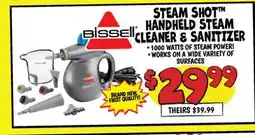 Ollie's Bissell STEAM SHOT HANDHELD STEAM CLEANER & SANITIZER offer