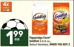 Albertsons Pepperidge Farm Goldfish offer