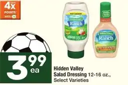 Albertsons Hidden Valley Salad Dressing offer