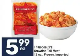 Albertsons Thibodeauxs Crawfish Tail Meat offer