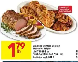 Albertsons Boneless Skinless Chicken Breasts or Thighs offer