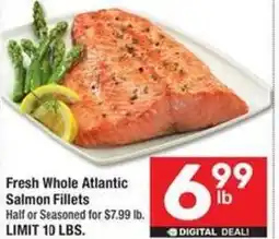 Albertsons Fresh Whole Atlantic Salmon Fillets offer