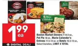 Albertsons Boston Market Dinners offer